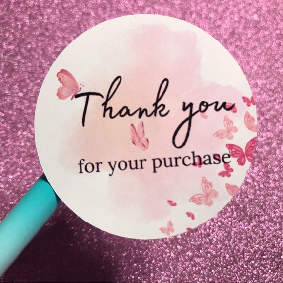 2 pages thank you stickers size 2.08” - Picture 3 of 3